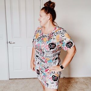 Graphic Tee Dress